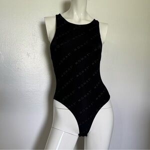 Monat Black Bodysuit